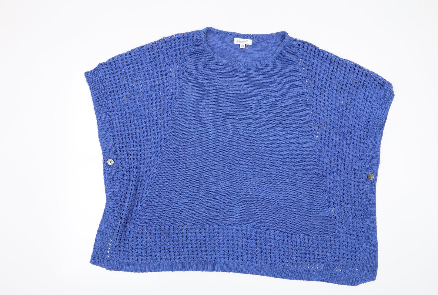 Nightingales Womens Blue   Pullover Jumper Size 16