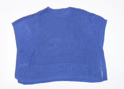 Nightingales Womens Blue   Pullover Jumper Size 16