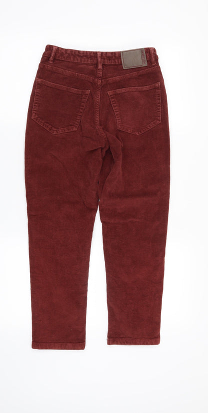 Womens UK Size 26 in Pull & Bear Regular Fit  Red Trousers