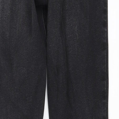 denim co Womens Black   Straight Jeans Size 6 L26 in