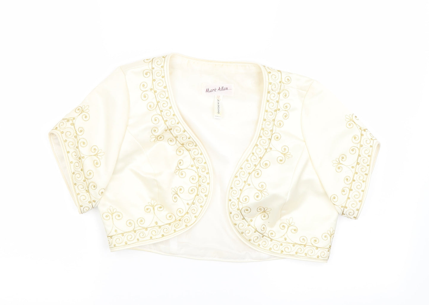mark allan Womens Ivory   Cardigan Jumper Size 12