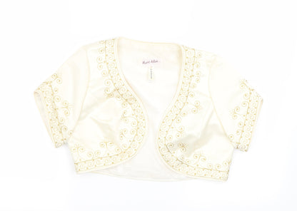 mark allan Womens Ivory   Cardigan Jumper Size 12
