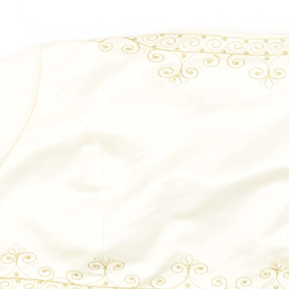mark allan Womens Ivory   Cardigan Jumper Size 12