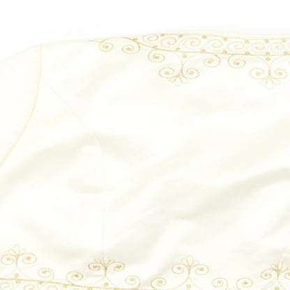 mark allan Womens Ivory   Cardigan Jumper Size 12
