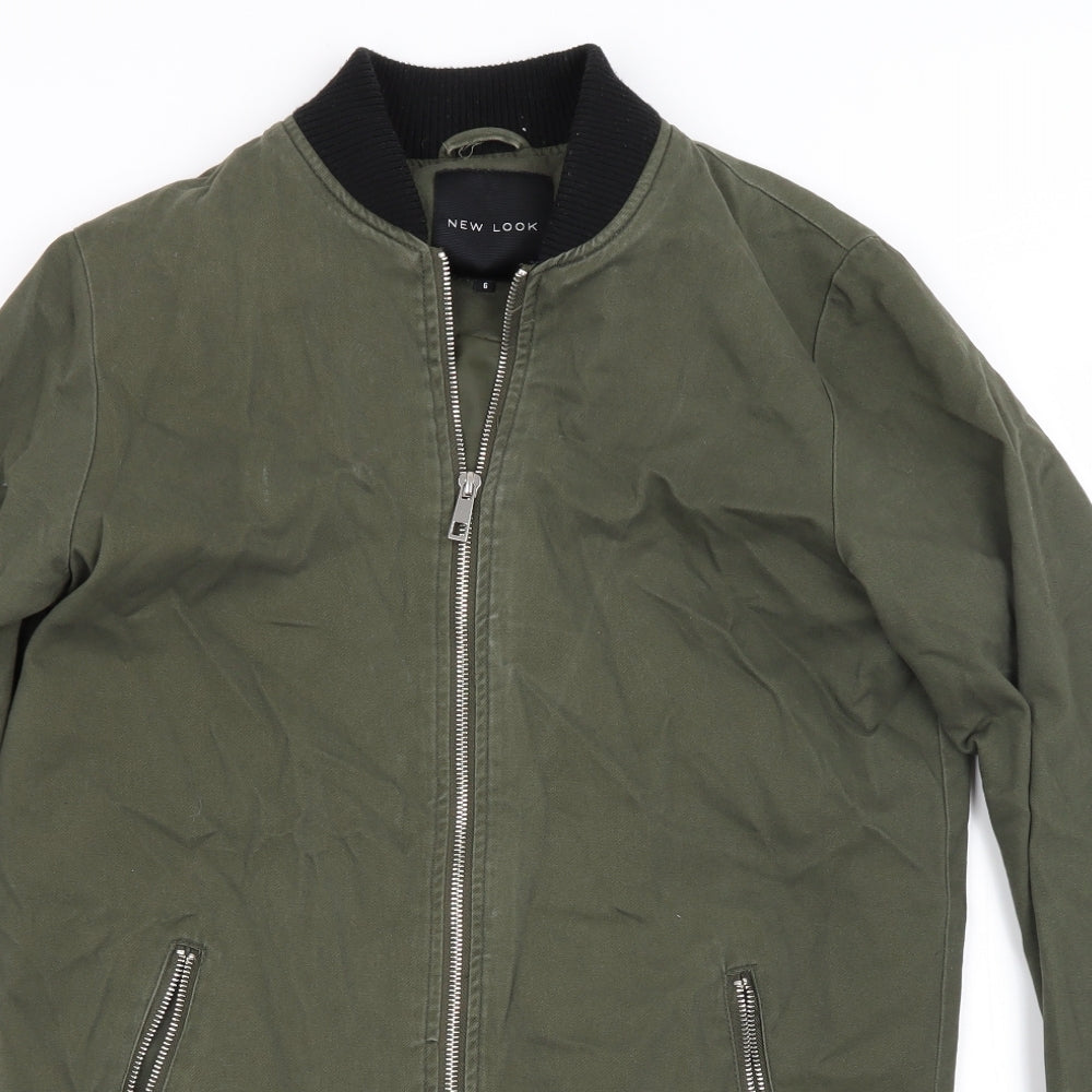 Womens UK Size 6 New Look Green Jacket