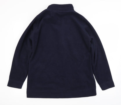 EWM Womens Blue   Full Zip Jumper Size M
