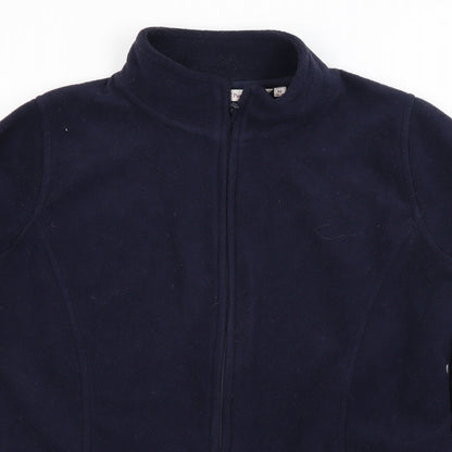 EWM Womens Blue   Full Zip Jumper Size M