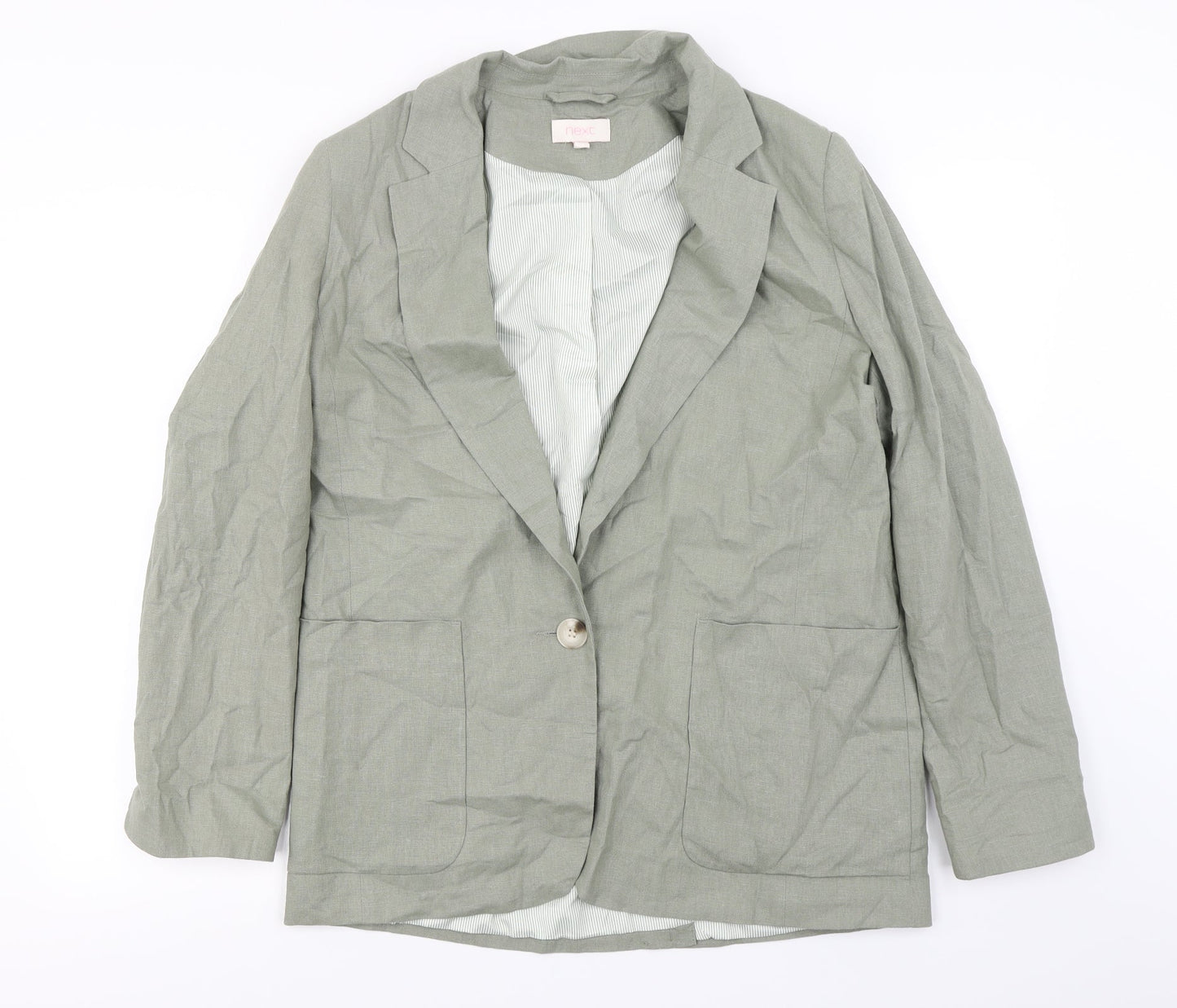 NEXT Womens Beige   Jacket Blazer Size 14