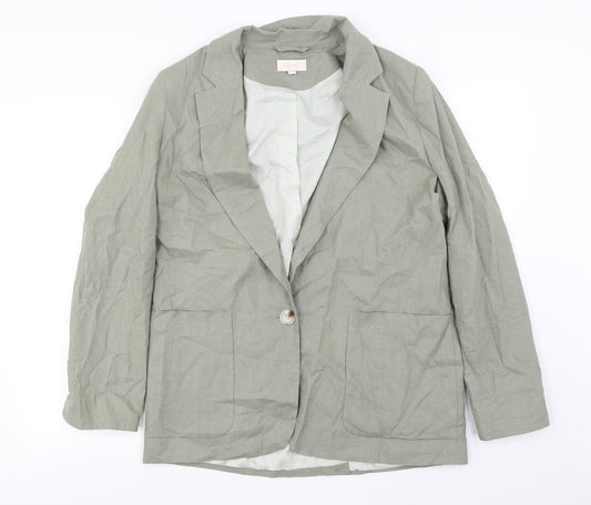 NEXT Womens Beige   Jacket Blazer Size 14