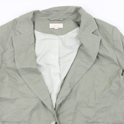 NEXT Womens Beige   Jacket Blazer Size 14
