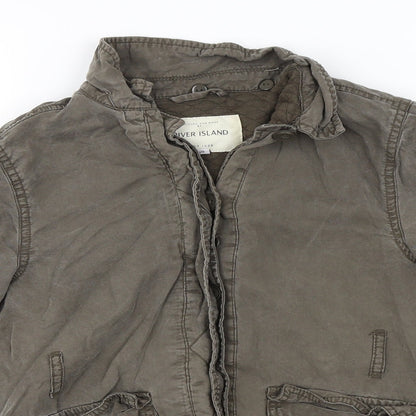 River Island Girls Grey   Jacket Coat Size 10-11 Years