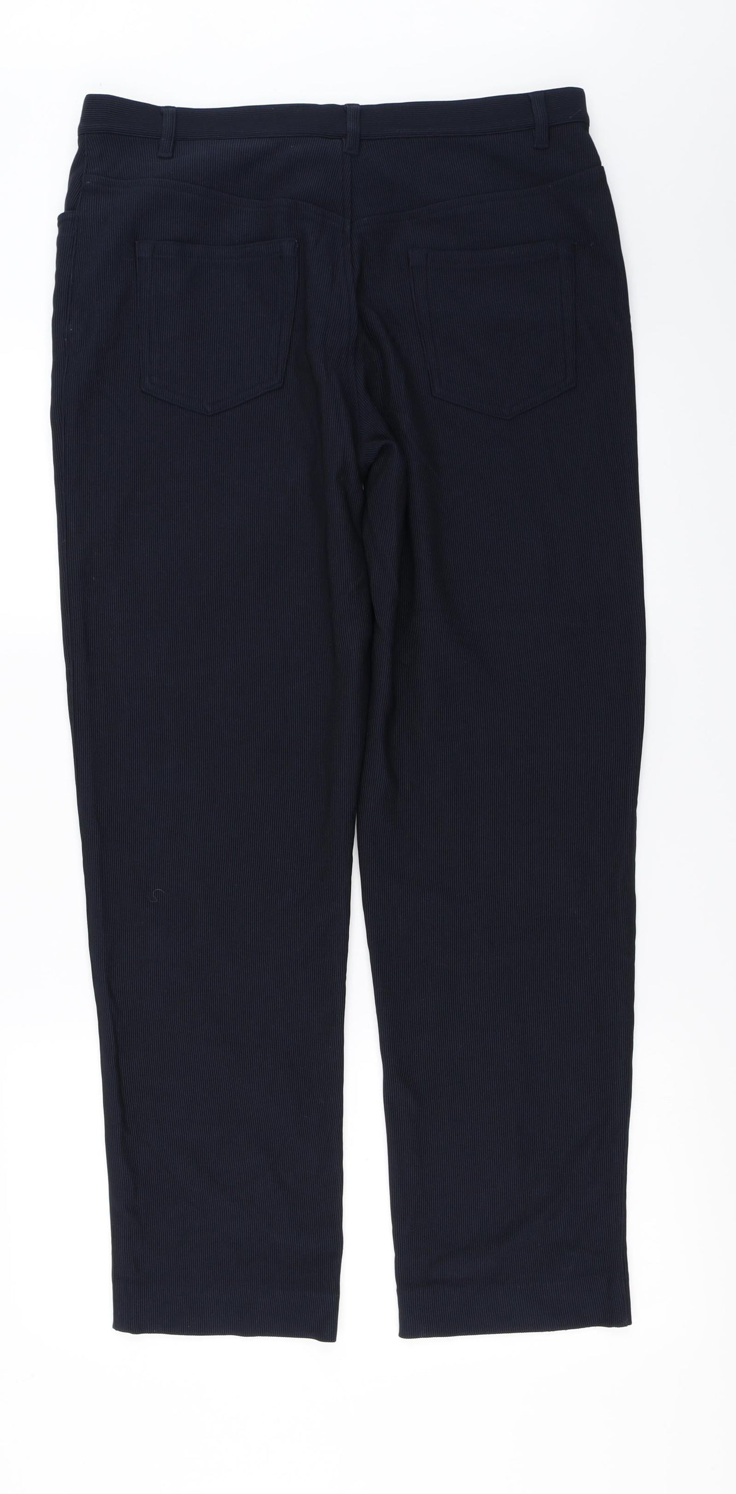 R Womens Blue   Trousers  Size 14 L28 in