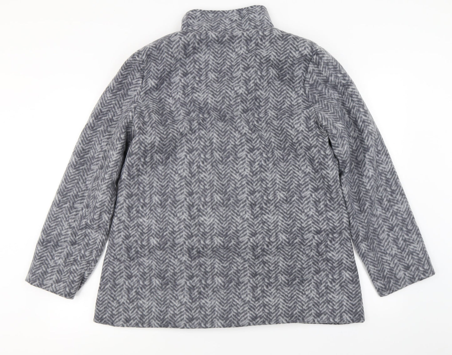 Womens UK Size S Anne De Lancay Grey Jacket