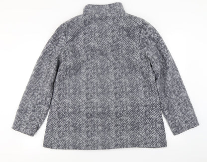 Womens UK Size S Anne De Lancay Grey Jacket