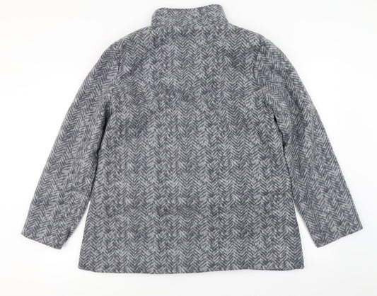 Womens UK Size S Anne De Lancay Grey Jacket