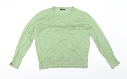 M&Co Womens Green   Pullover Jumper Size 14