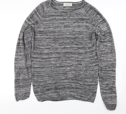 Cedar Wood State Mens Grey   Pullover Jumper Size M