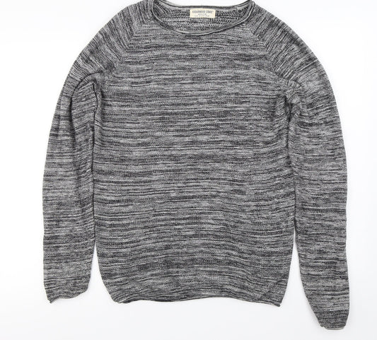 Cedar Wood State Mens Grey   Pullover Jumper Size M