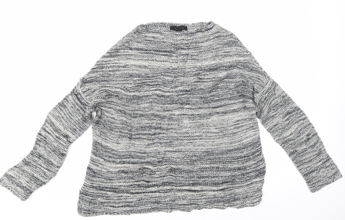 Atmosphere Womens Grey   Pullover Jumper Size 12