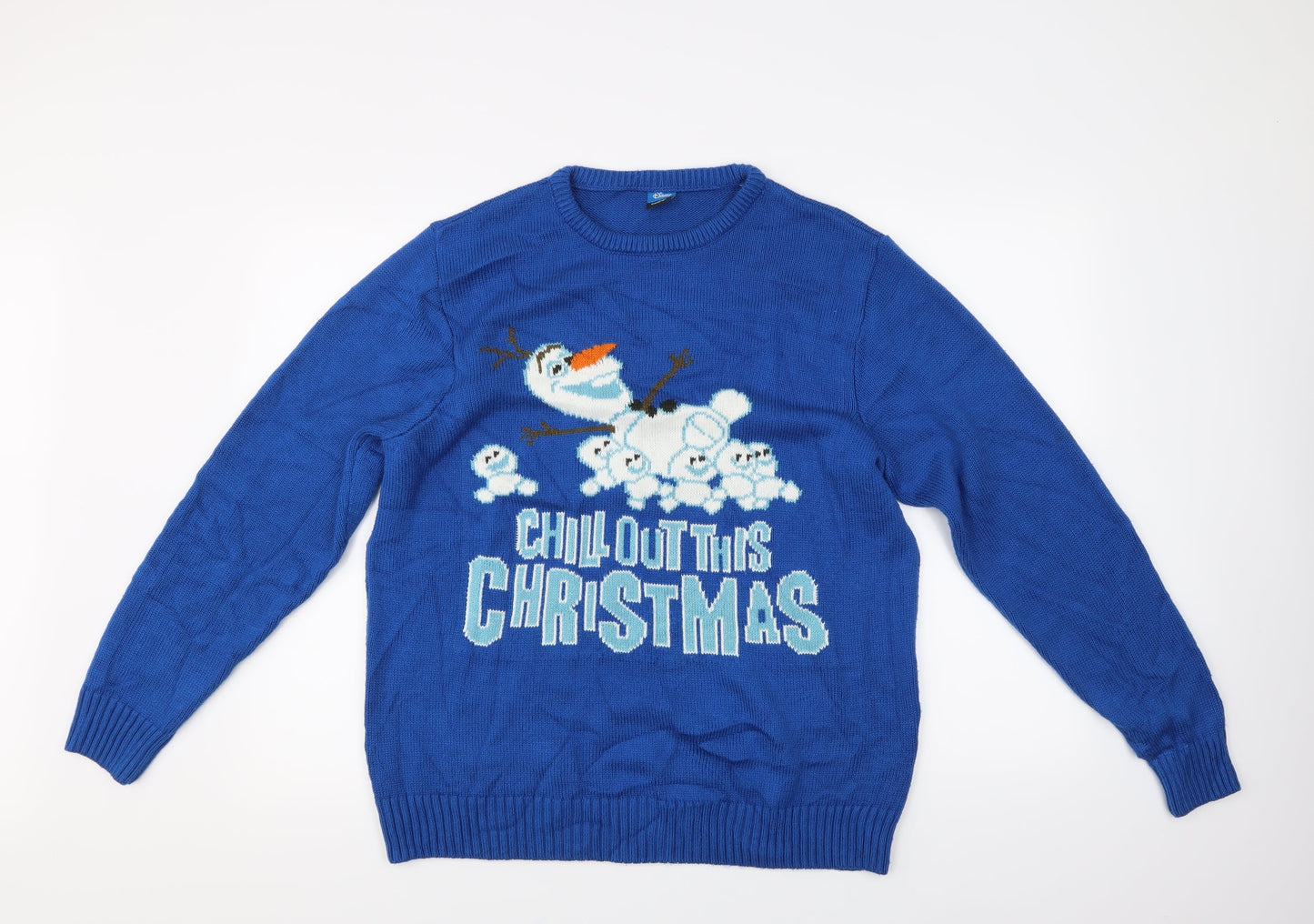 George Mens Blue   Pullover Jumper Size M