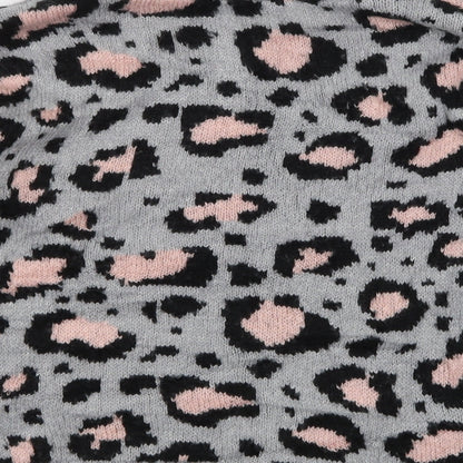 PEP & CO Girls Multicoloured Animal Print  Pullover Jumper Size 11-12 Years