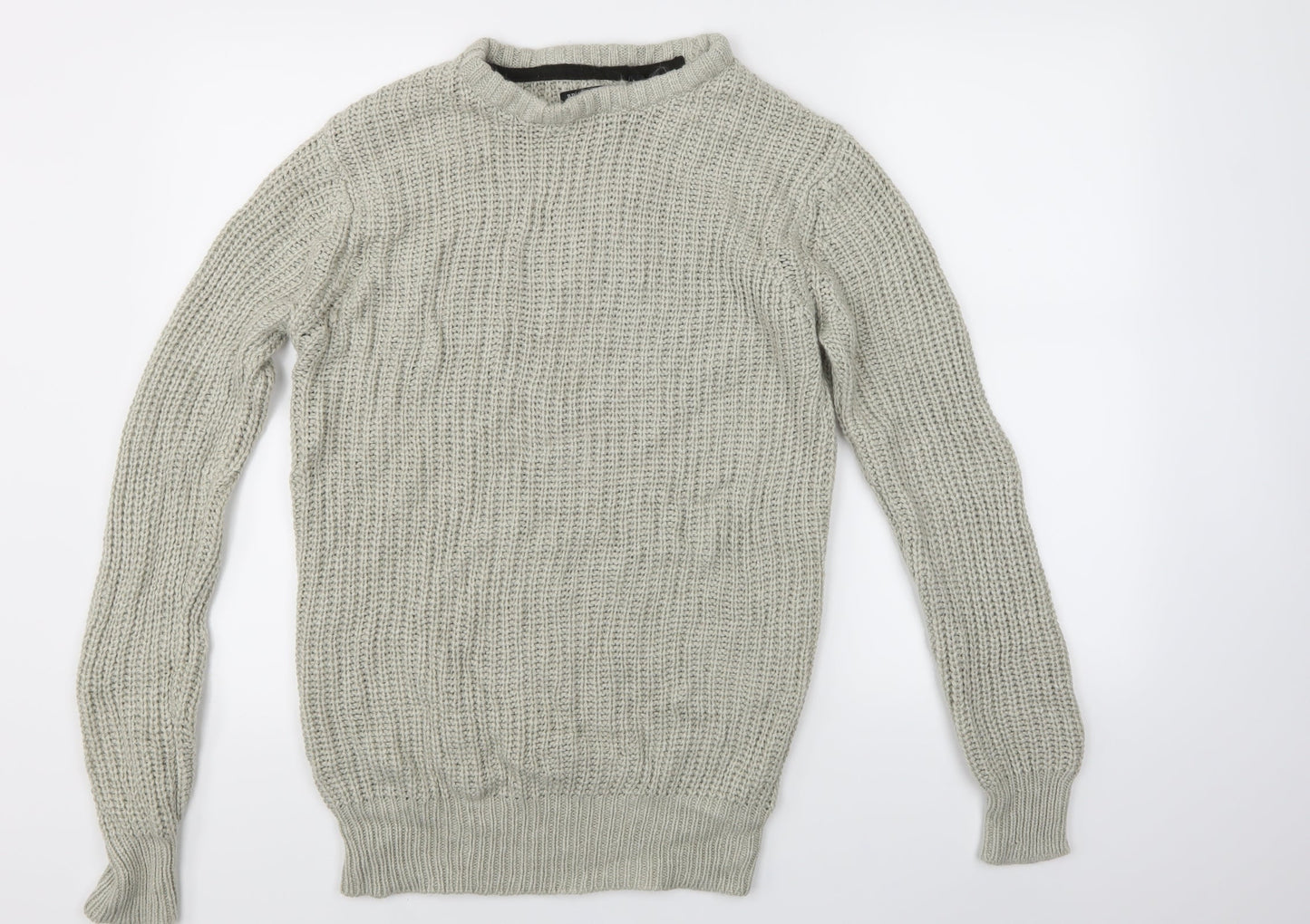 Brave Soul Mens Ivory   Pullover Jumper Size M