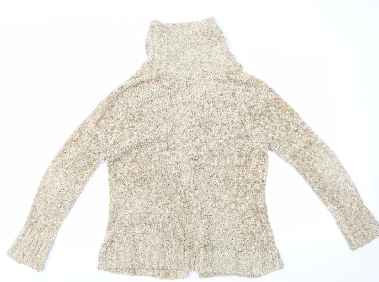 Pure & Natural Womens Beige   Cardigan Jumper Size M