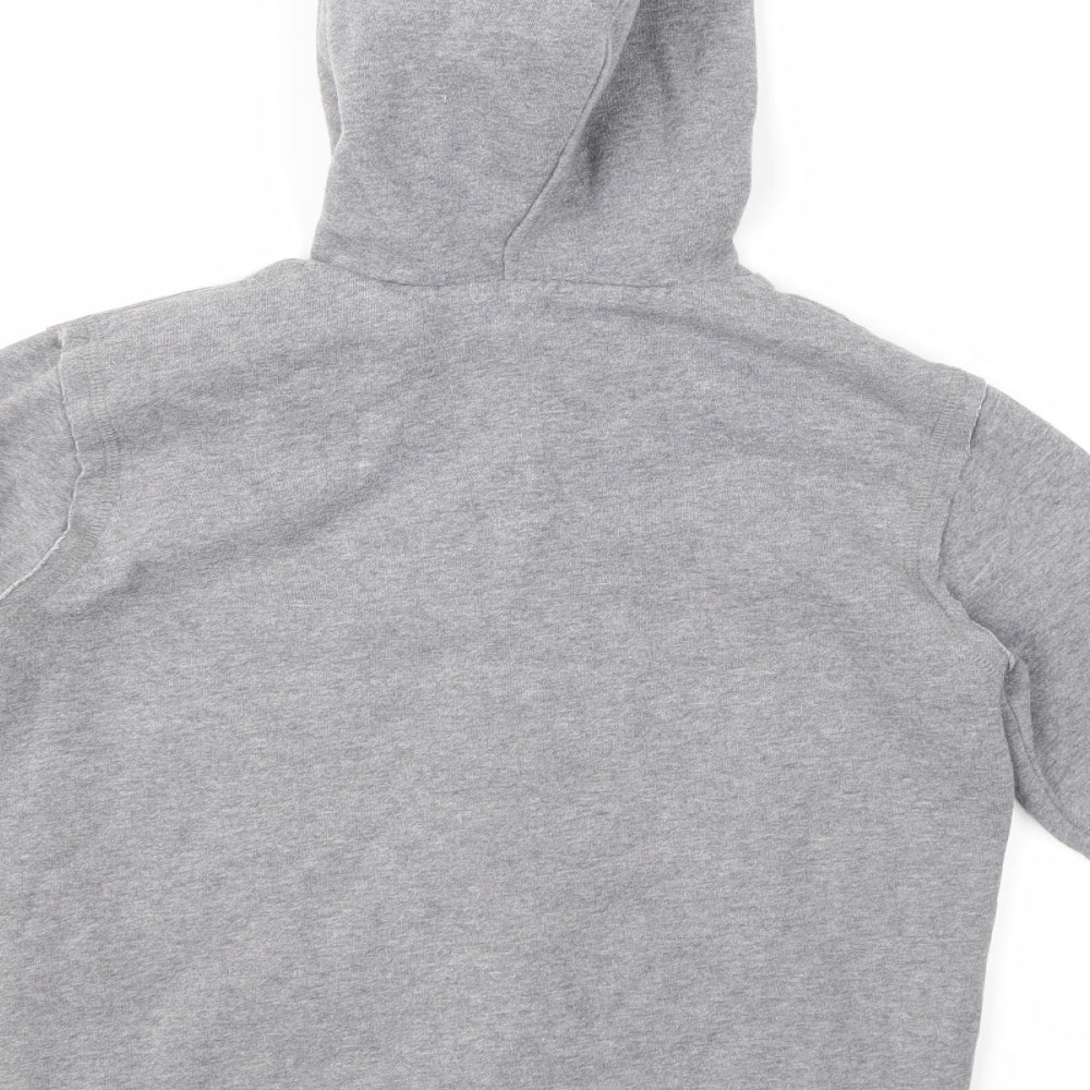 Zara Kids Girls Grey   Full Zip Hoodie Size 7-8 Years