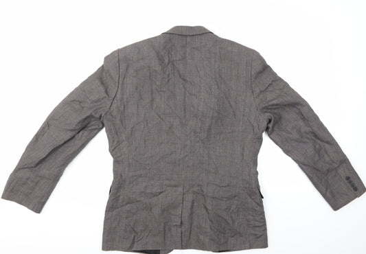 Mens UK Size 42 H&M Regular Grey Suit Jacket
