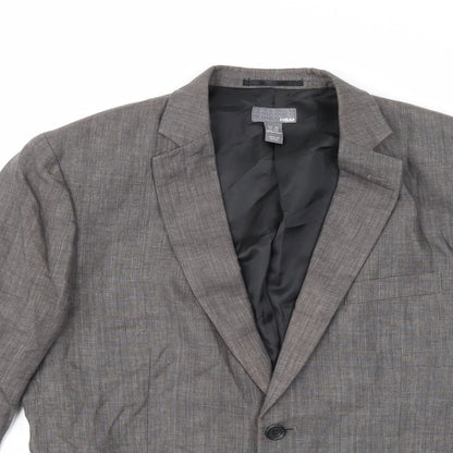 Mens UK Size 42 H&M Regular Grey Suit Jacket