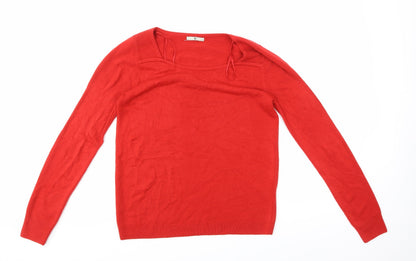 Tu Womens Red   Pullover Jumper Size 12