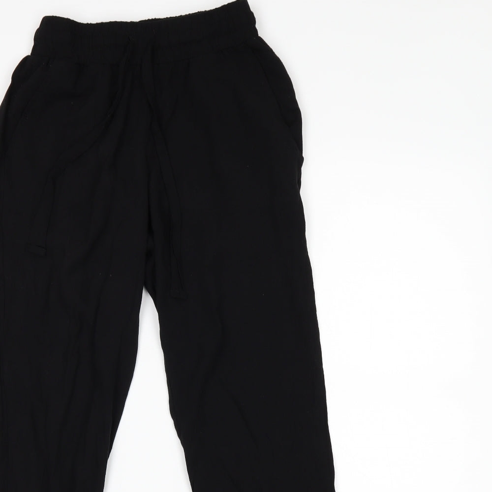 Primark Womens Black   Sweatpants Trousers Size 6 L25 in