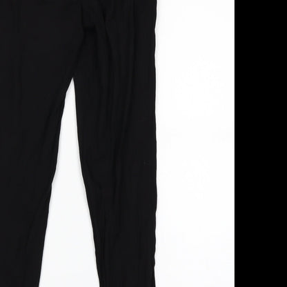 Primark Womens Black   Sweatpants Trousers Size 6 L25 in