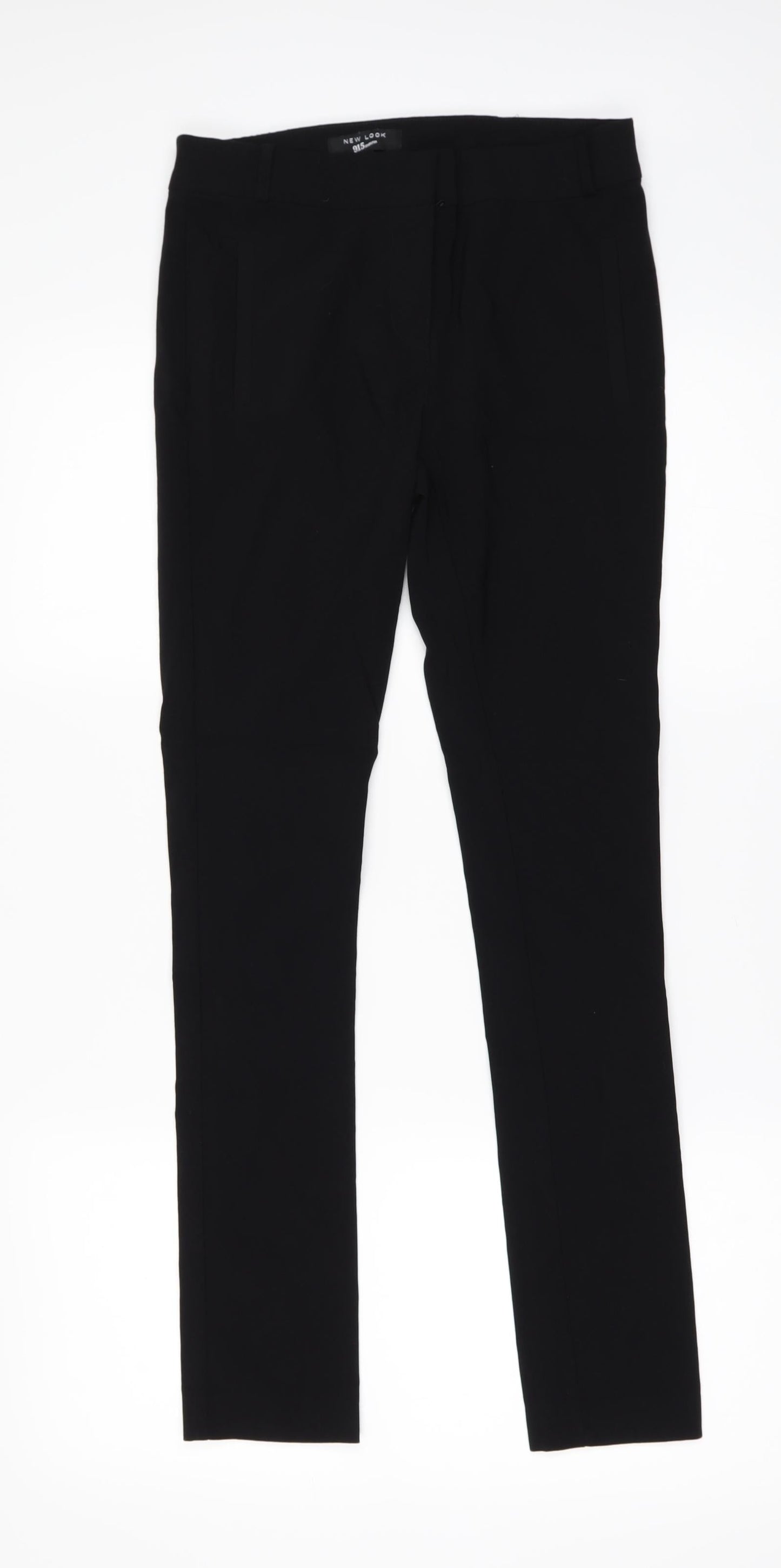 New Look Womens Black   Trousers  Size 12 L27 in