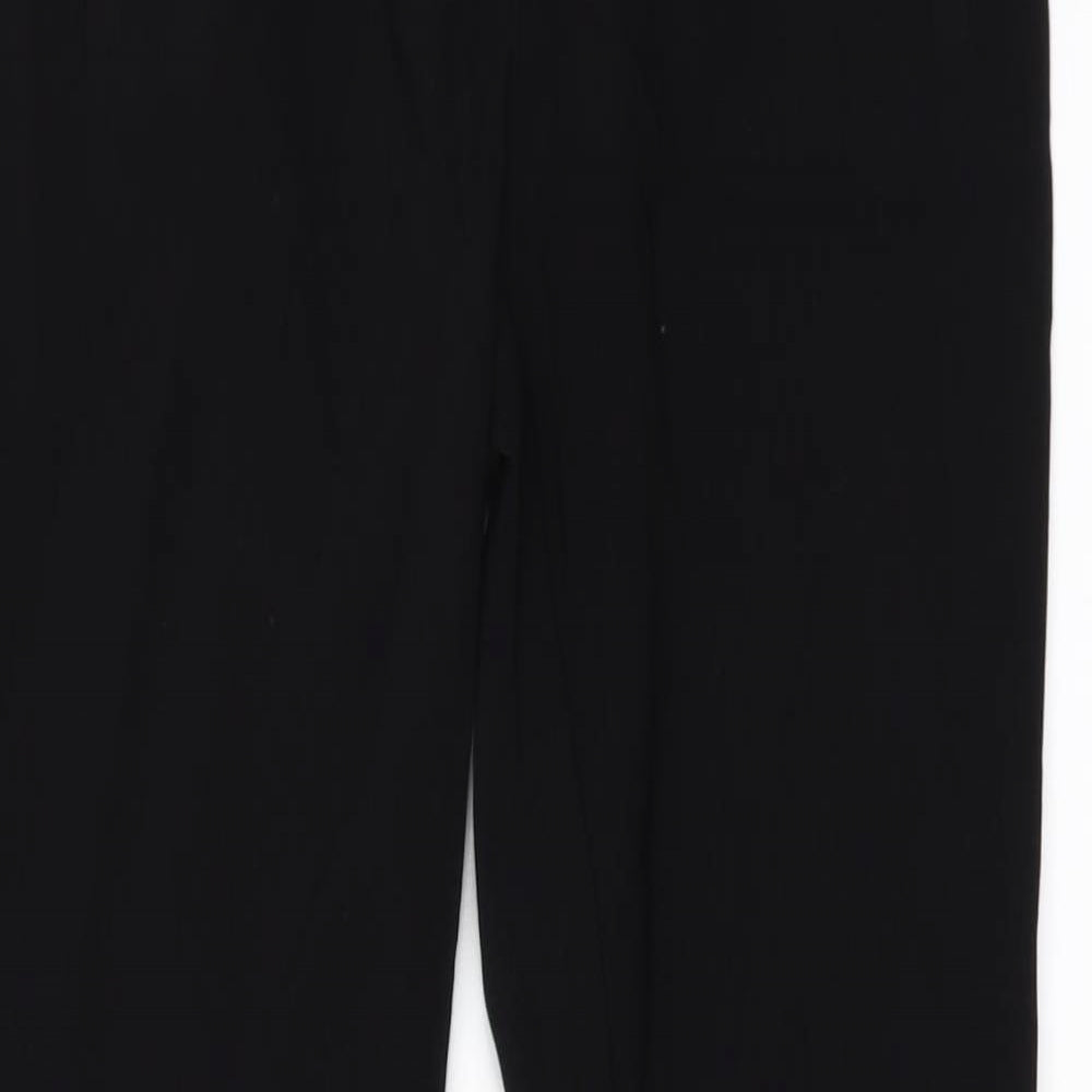 New Look Womens Black   Trousers  Size 12 L27 in