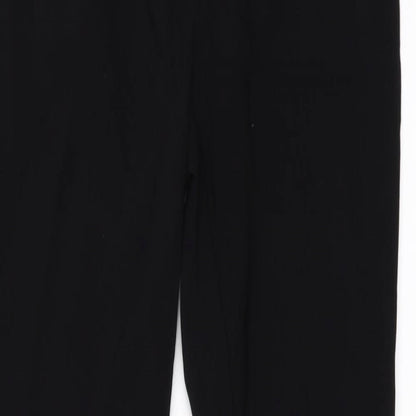 New Look Womens Black   Trousers  Size 12 L27 in