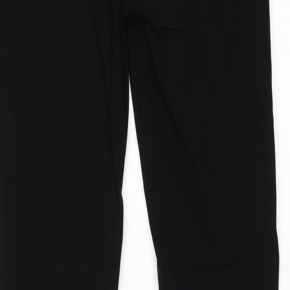 New Look Womens Black   Trousers  Size 12 L27 in