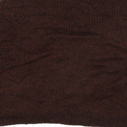 New Look Womens Brown  Knit Pullover Jumper Size M