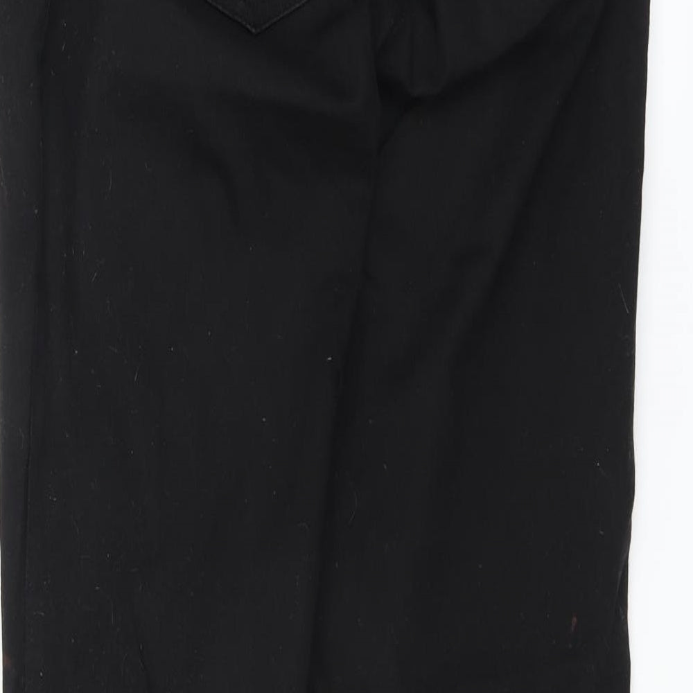 Womens UK Size 8 Preworn Regular Fit Skinny Black Jeans