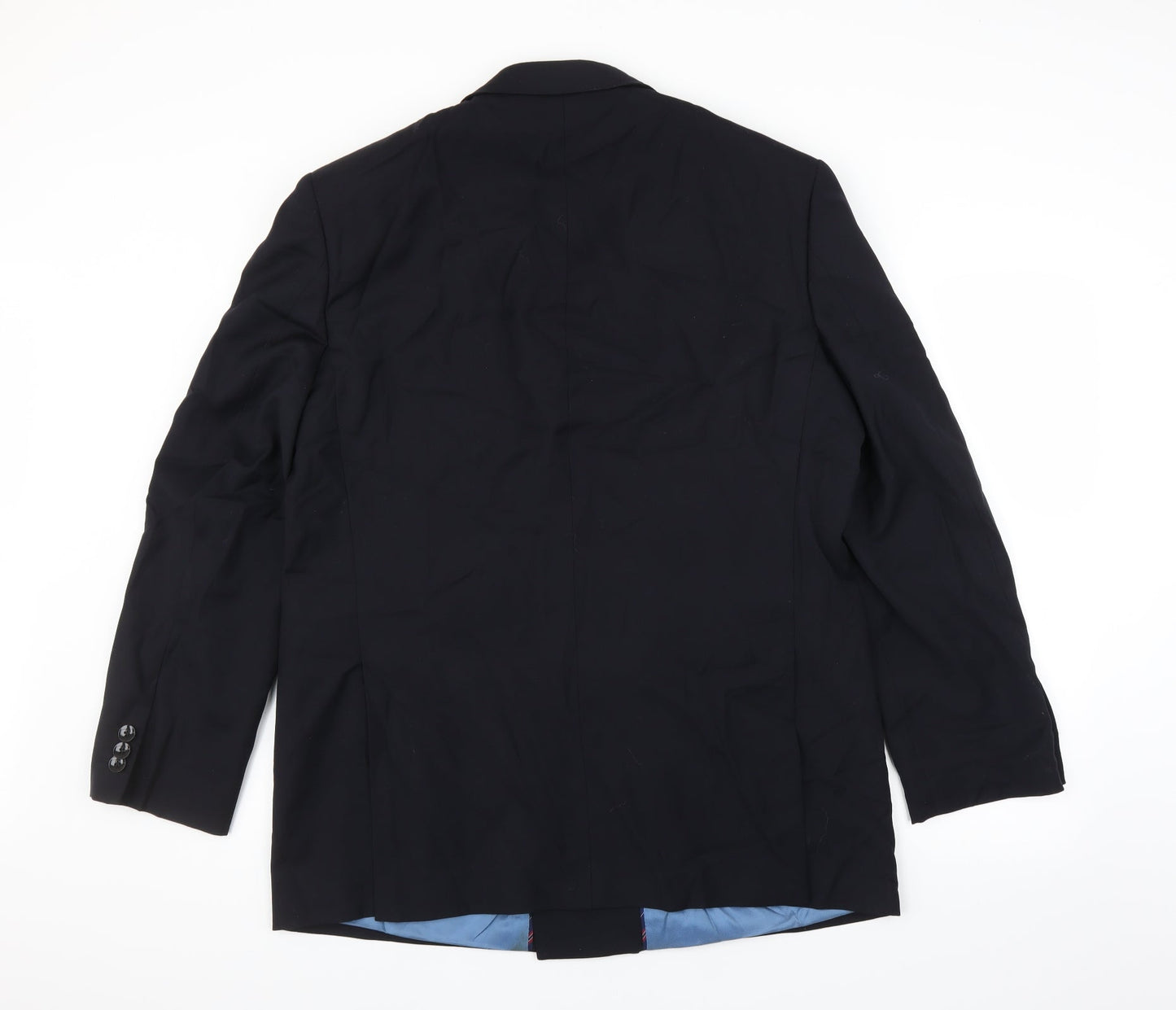 Mens UK Size 42 Marks and Spencer Regular Blue Suit Jacket