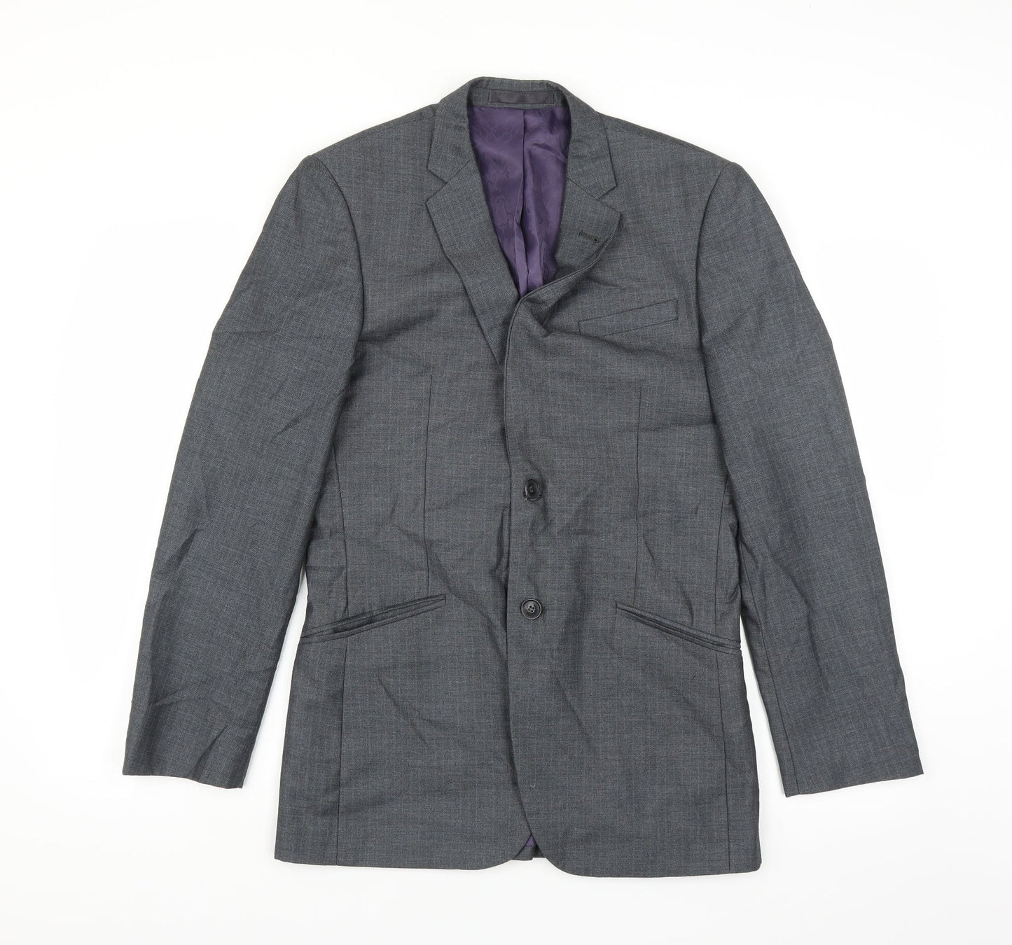 Mens UK Size 36 Butler & Webb Regular Grey Suit Jacket