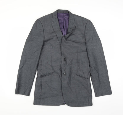Mens UK Size 36 Butler & Webb Regular Grey Suit Jacket