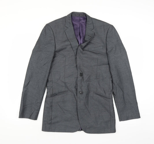 Mens UK Size 36 Butler & Webb Regular Grey Suit Jacket