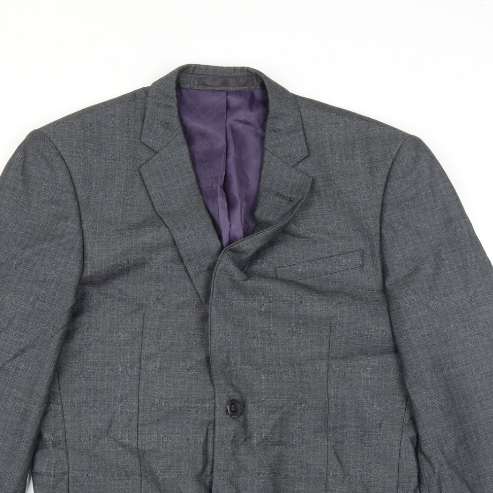 Mens UK Size 36 Butler & Webb Regular Grey Suit Jacket
