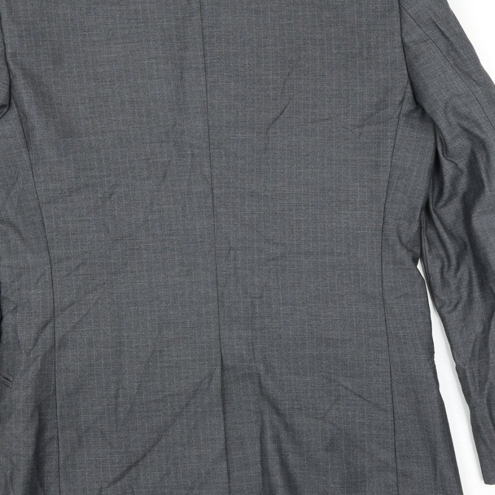 Mens UK Size 36 Butler & Webb Regular Grey Suit Jacket