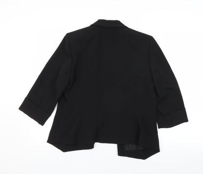 Kasper Womens Black   Jacket  Size 8