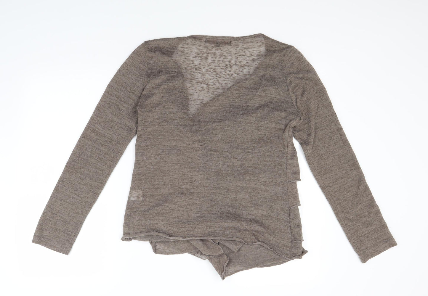 Miso Womens Brown   Cardigan Jumper Size 16