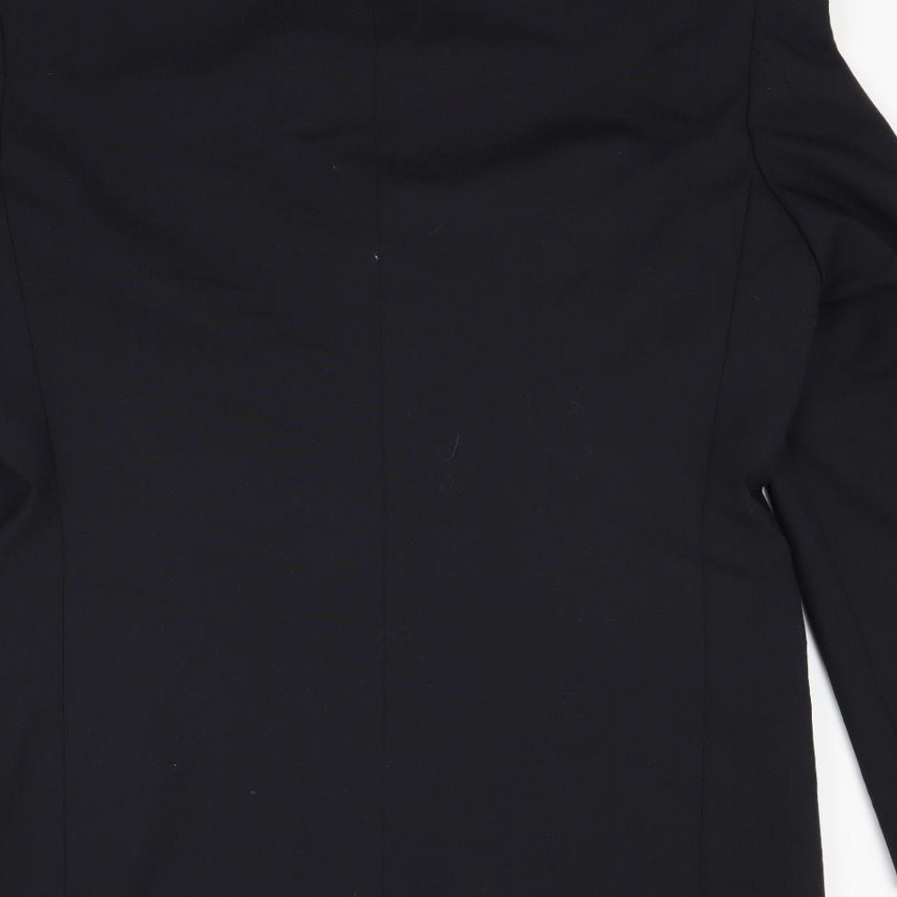 Mens UK Size 40 Impressions Regular Black Suit Jacket