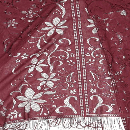 Atmosphere Womens Red  Lace Kimono Blouse Size M