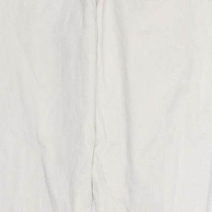 Yessica Womens White  Denim Straight Jeans Size 8 L26.5 in